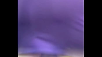 All purple dress bubble butt