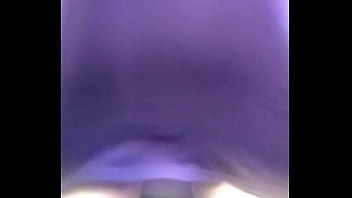 All purple dress bubble butt