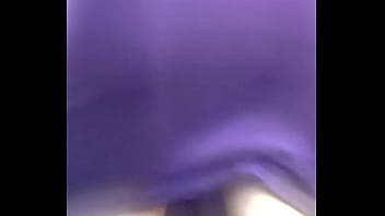All purple dress bubble butt