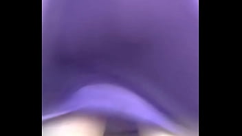 All purple dress bubble butt