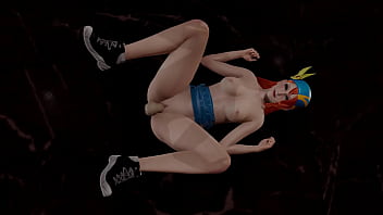 Redhead moans in pleasure