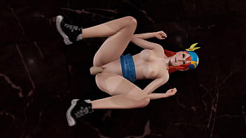 Redhead moans in pleasure