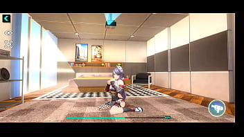 Itsuki playing porn game 02