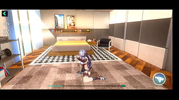 Itsuki playing porn game 02