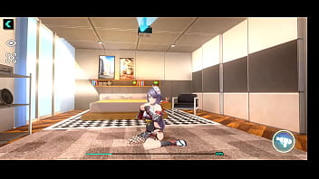 Itsuki playing porn game 02