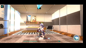 Itsuki playing porn game 02