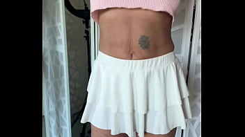 Sexy boob bouncing ass pussy flashing