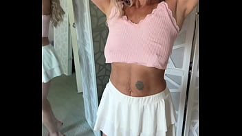 Sexy boob bouncing ass pussy flashing