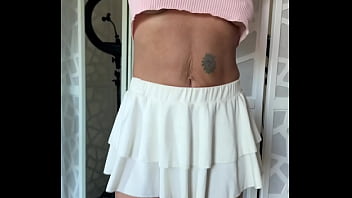 Sexy boob bouncing ass pussy flashing