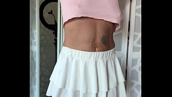 Sexy boob bouncing ass pussy flashing