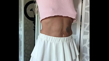 Sexy boob bouncing ass pussy flashing