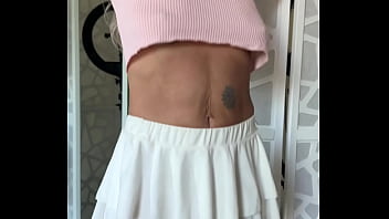 Sexy boob bouncing ass pussy flashing