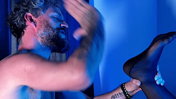 You look much better with my foot shoved in your mouth