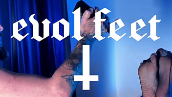 You look much better with my foot shoved in your mouth