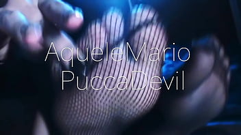 You look much better with my foot shoved in your mouth