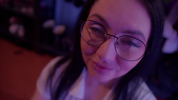 Naughty lady sucks cock her boy's