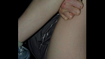 Wife licked fingered and fucked for creampie