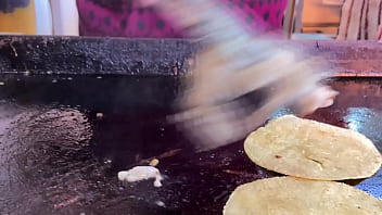 Tremendo bistec que me voy a tragar