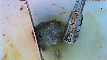 Tremendo bistec que me voy a tragar