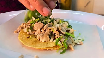 Tremendo bistec que me voy a tragar