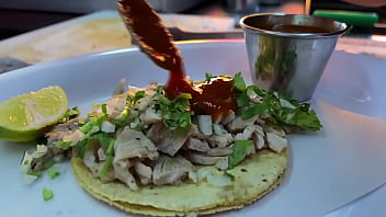 Tremendo bistec que me voy a tragar