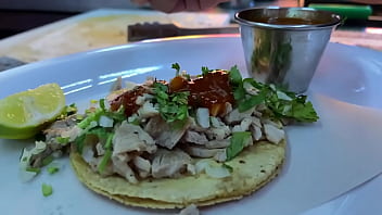 Tremendo bistec que me voy a tragar