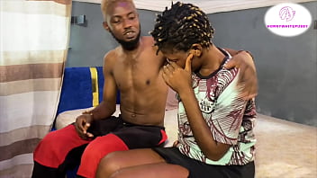 I finally convinced my virgin sexy neighbor and make her moan loud with my big cock inside her see full part on red