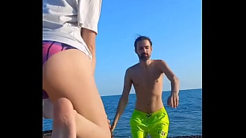 #hot #beach #outdoor #glasses #ass #backstage