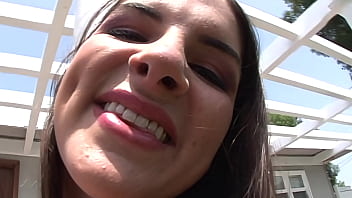 They pull out and tag team her then move back to the dp until they finally splash her