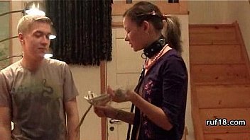 Dirty dude seduces kinky young girl