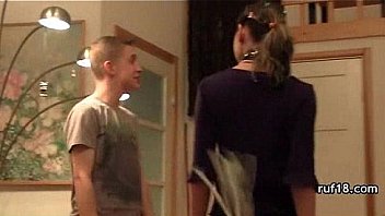 Dirty dude seduces kinky young girl