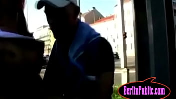 Wild public blowjob reality