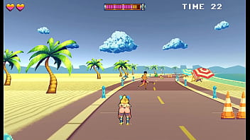 Roller babe hentai game pornplay ep 1 public creampie and 69 at the beach