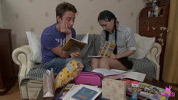 She's a sex maniac what a naughty baddie watch this brunette shorty going wild with noah r she bounces that bubble ass on his dick for a perfect pussy banging facial ending