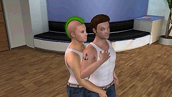 Horny 3d Cartoon Punk Stud Getting His Cock Sucked thumbnail