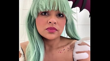 Public toilet farts at cosplay con gassy bbw in cosplay