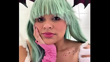 Public toilet farts at cosplay con gassy bbw in cosplay