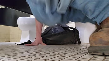 Anal Stretching In Public Bathroom thumbnail