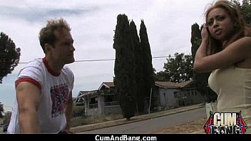 Amateur ebony interracial group sex with facial 6