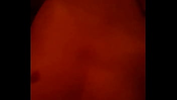 Black thong tease and wank