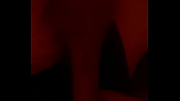 Black thong tease and wank