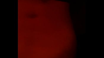 Black thong tease and wank