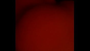 Black thong tease and wank