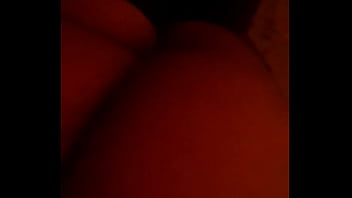 Black thong tease and wank