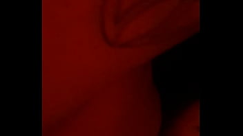 Black thong tease and wank