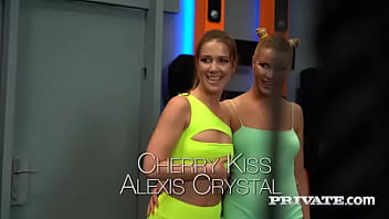 Celebratory orgy as cherry meets alexis
