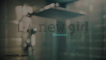 Fresh faced asian stunner enjoys a sensual bath