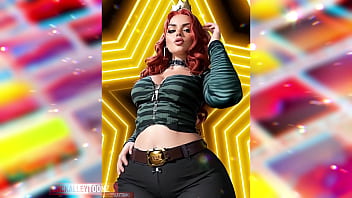 Hustle & ink models love their tattoos on their thick thighs and big butts