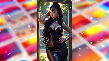 Hustle & ink models love their tattoos on their thick thighs and big butts