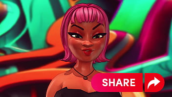 Hustle & ink models love their tattoos on their thick thighs and big butts